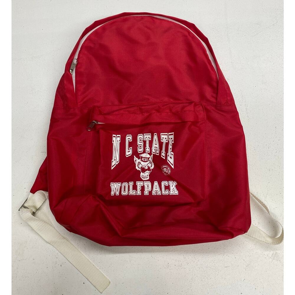 VTG NC State NCSU Wolfpack nylon lightweight backpack bookbag